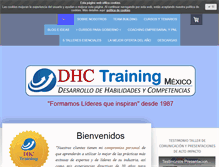 Tablet Screenshot of dhctraining.com